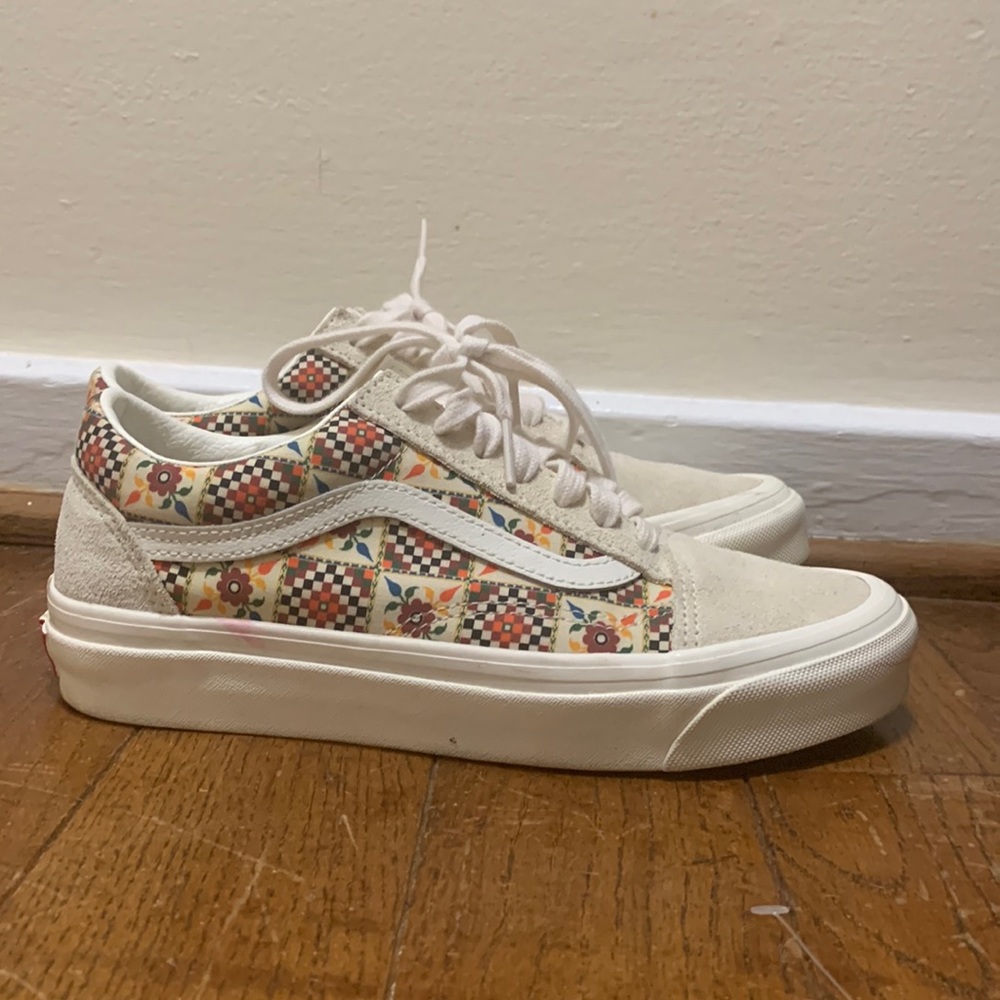 Vans Old Skool 36 Dx Anaheim Factory - Checkerboard/Antique White Sneaker